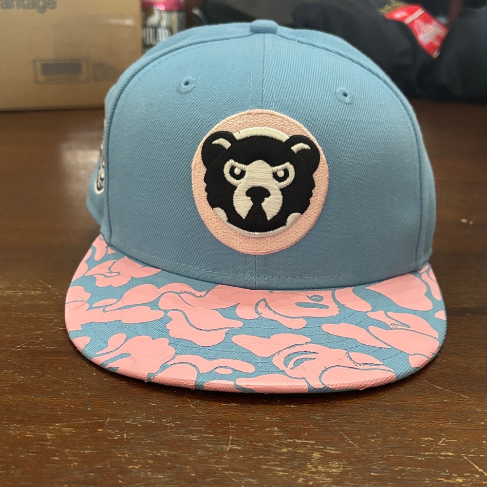 Cubs new era x bathing ape hat